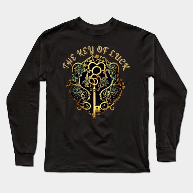 The key of Luck. Long Sleeve T-Shirt by TaansCreation 